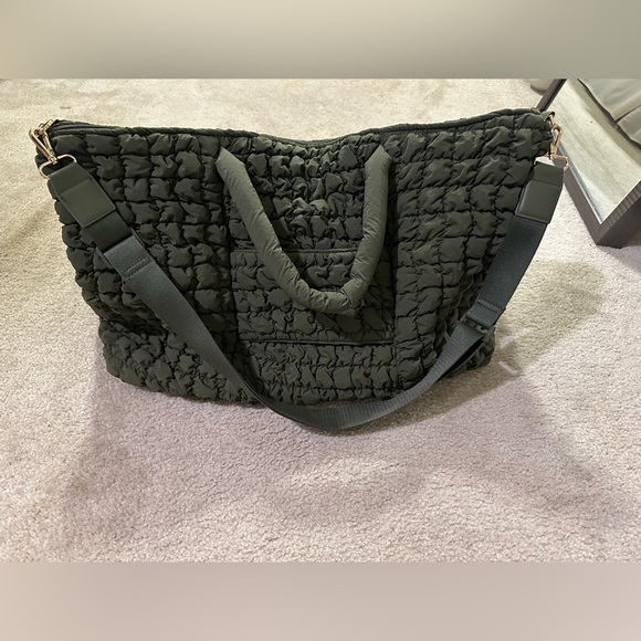 Athleisure Soft Puff Weekender Bag - A New Day™ Green - Picture 4 of 4